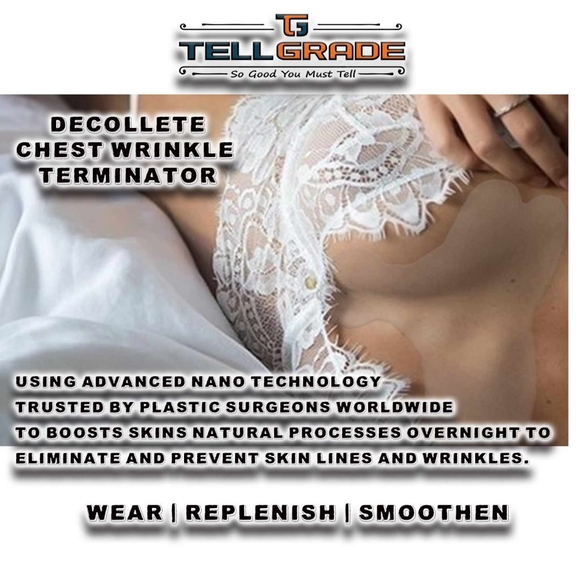 Anti Wrinkle Silicone Chest Pad - Largest Size - Picture 8 of 11